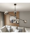 Linear 4 Svart/Grafit pendellampa - Ø14 cm, E14, 230V, utan ljuskälla