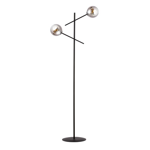 Linear LP2 Svart/Grafit golvlampa - Ø14 cm, E14, 230V, utan ljuskälla