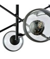 Linear 6 Svart/Rand pendellampa - Ø14 cm, E14, 230V, utan ljuskälla