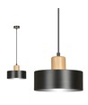 Torin 1 Svart pendellampa - E27, 230V, utan ljuskälla