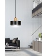 Torin 1 Svart pendellampa - E27, 230V, utan ljuskälla