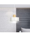 Torin 1 Vit pendellampa - E27, 230V, utan ljuskälla