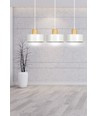 Torin 3 Vit pendellampa - E27, 230V, utan ljuskälla