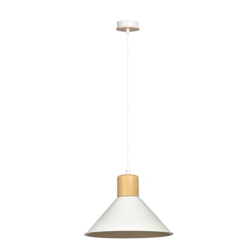 Rowen 1 Vit pendellampa - E27, 230V, utan ljuskälla
