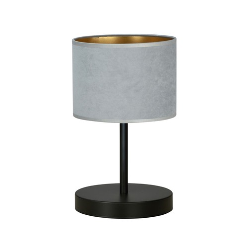 Hilde LN1 Svart/Grå bordslampa - Ø20 cm, E27, 230V, utan ljuskälla
