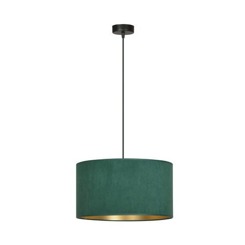 Hilde 1 Svart/Grön pendellampa - Ø35 cm, E27, 230V, utan ljuskälla
