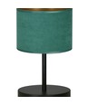 Hilde LN1 Svart/Grön bordslampa - Ø20 cm, E27, 230V, utan ljuskälla