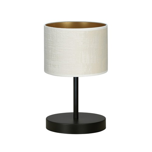 Hilde LN1 Svart/Vit bordslampa - Ø20 cm, E27, 230V, utan ljuskälla