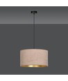 Hilde 1 Svart/Rosa pendellampa - Ø35 cm, E27, 230V, utan ljuskälla