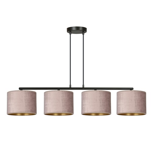 Hilde 4 Svart/Rosa hänglampa - Ø20 cm, E27, 230V, utan ljuskälla