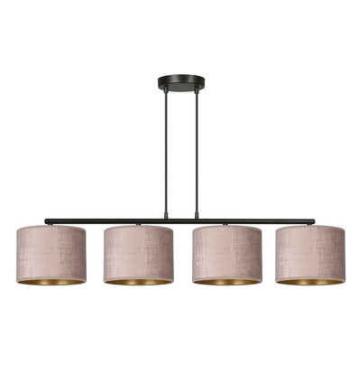 Hilde 4 Svart/Rosa hänglampa - Ø20 cm, E27, 230V, utan ljuskälla