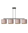 Hilde 4 Svart/Rosa hänglampa - Ø20 cm, E27, 230V, utan ljuskälla