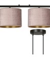 Hilde 4 Svart/Rosa hänglampa - Ø20 cm, E27, 230V, utan ljuskälla