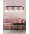 Hilde 4 Svart/Rosa hänglampa - Ø20 cm, E27, 230V, utan ljuskälla