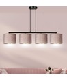 Hilde 4 Svart/Rosa hänglampa - Ø20 cm, E27, 230V, utan ljuskälla