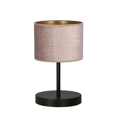 Hilde LN1 Svart/Rosa bordslampa - Ø20 cm, E27, 230V, utan ljuskälla
