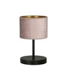 Hilde LN1 Svart/Rosa bordslampa - Ø20 cm, E27, 230V, utan ljuskälla