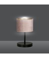 Hilde LN1 Svart/Rosa bordslampa - Ø20 cm, E27, 230V, utan ljuskälla