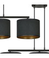Hilde 3 Svart pendellampa - Ø20 cm, E27, 230V, utan ljuskälla