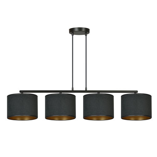 Hilde 4 Svart pendellampa - Ø20 cm, E27, 230V, utan ljuskälla