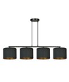 Hilde 4 Svart pendellampa - Ø20 cm, E27, 230V, utan ljuskälla