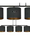 Hilde 4 Svart pendellampa - Ø20 cm, E27, 230V, utan ljuskälla
