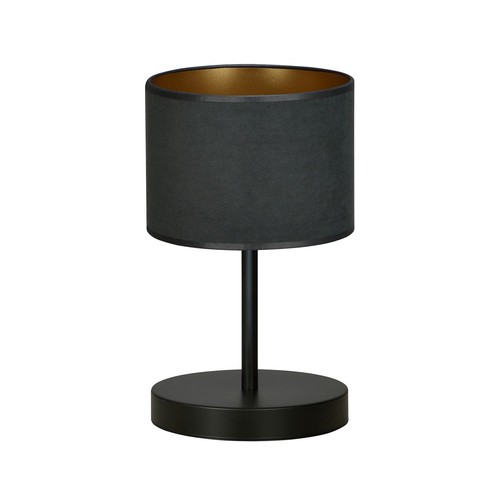 Hilde LN1 Svart bordlampa - Ø20 cm, E27, 230V, utan ljuskälla