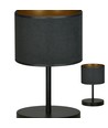 Hilde LN1 Svart bordlampa - Ø20 cm, E27, 230V, utan ljuskälla