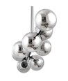 Rossi 6 Svart/Grafit pendellampa - Ø14 cm, E14, 230V, utan ljuskälla