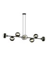 Rossi 8 Svart Rand pendellampa - Ø14 cm, E14, 230V, utan ljuskälla