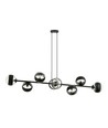 Rossi 8 Svart Rand pendellampa - Ø14 cm, E14, 230V, utan ljuskälla