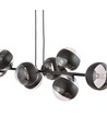 Rossi 8 Svart Rand pendellampa - Ø14 cm, E14, 230V, utan ljuskälla