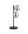 Rossi LN2 Grafit bordlampa - Ø14 cm, E14, 230V, utan ljuskälla