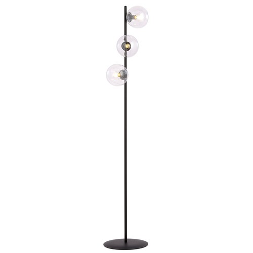 Rossi LP3 Transparent golvlampa - Ø14 cm, E14, 230V, utan ljuskälla