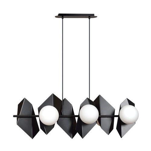 Drifton 6 Svart pendellampa - Ø15 cm, E14, 230V, utan ljuskälla
