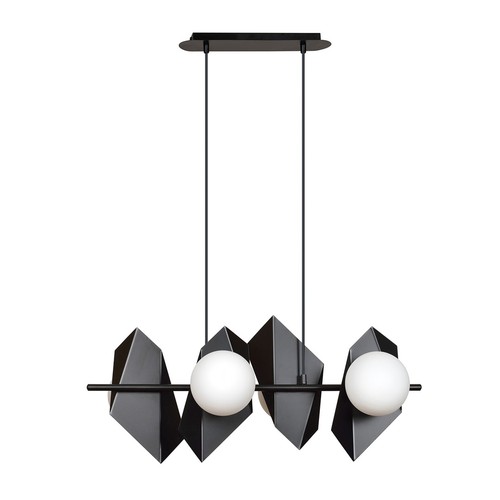 Drifton 4 Svart pendellampa - Ø15 cm, E14, 230V, utan ljuskälla