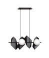 Drifton 4 Svart pendellampa - Ø15 cm, E14, 230V, utan ljuskälla