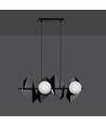 Drifton 4 Svart pendellampa - Ø15 cm, E14, 230V, utan ljuskälla