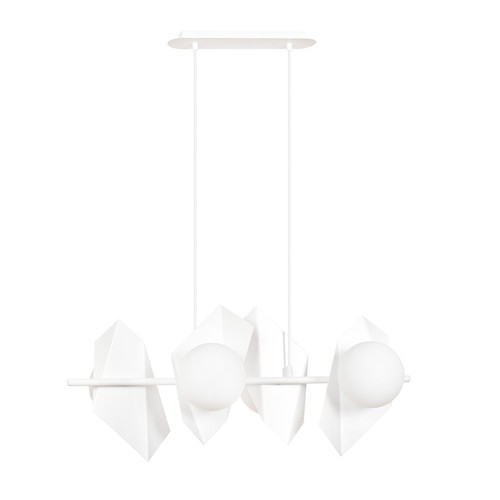 Drifton 4 Vit pendellampa - Ø15 cm, E14, 230V, utan ljuskälla