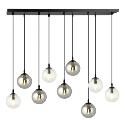 Cosmo 9 Svart MIX2 pendellampa - Ø14 cm, E14, 230V, utan ljuskälla