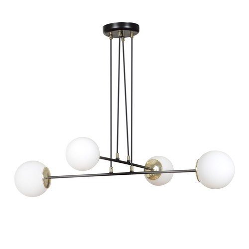 Ognis 4 Svart pendellampa - Ø15 cm, E27, 230V, utan ljuskälla