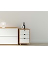 Albio LN1 Vit bordlampa - E27, 230V, utan ljuskälla