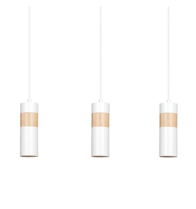 Akari 3 Vit pendellampa - GU10, 230V, utan ljuskälla