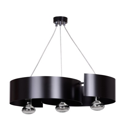 Vixon 3 Svart pendellampa - E27, 230V, utan ljuskälla