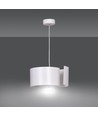 Vixon 1 Vit pendellampa - E27, 230V, utan ljuskälla