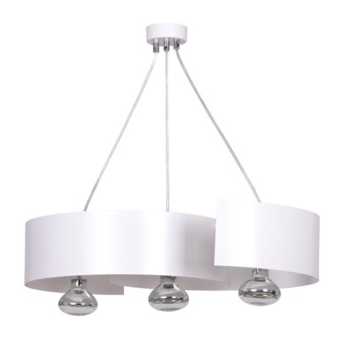 Vixon 3 Vit pendellampa - E27, 230V, utan ljuskälla