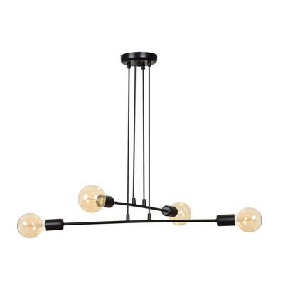 Multipo 4 Svart pendellampa - E27, 230V, utan ljuskälla
