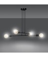 Multipo 4 Svart pendellampa - E27, 230V, utan ljuskälla