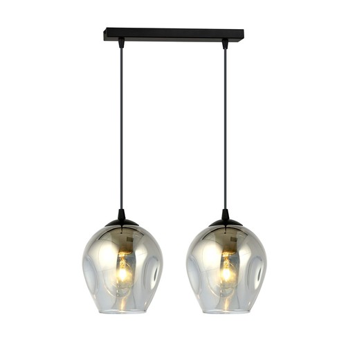 Istar 2 Svart/Grafit pendellampa - Ø14 cm, E27, 230V, utan ljuskälla