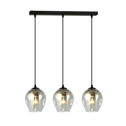 Istar 3 Svart/Grafit pendellampa - Ø14 cm, E27, 230V, utan ljuskälla